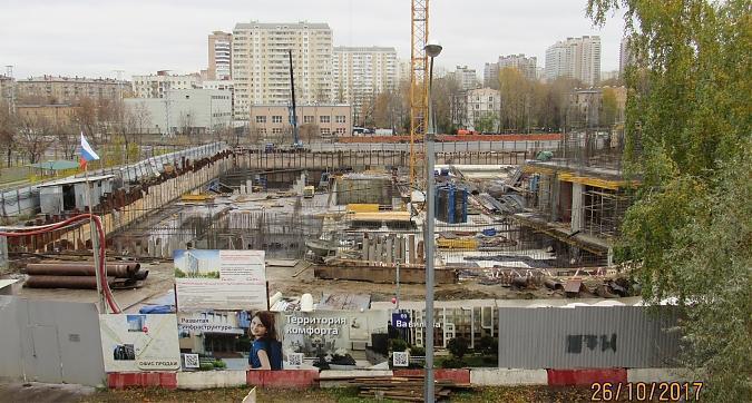 ЖК Вавилова 69, монолитные работы - вид со стороны улицы Вавилова, фото 5 Квартирный контроль