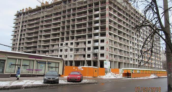 ЖК Михайлова 31, монолитные работы - вид с улицы Михайлова, фото 1 Квартирный контроль