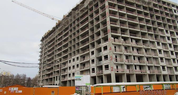 ЖК Михайлова 31, монолитные работы - вид с улицы Михайлова, фото 2 Квартирный контроль