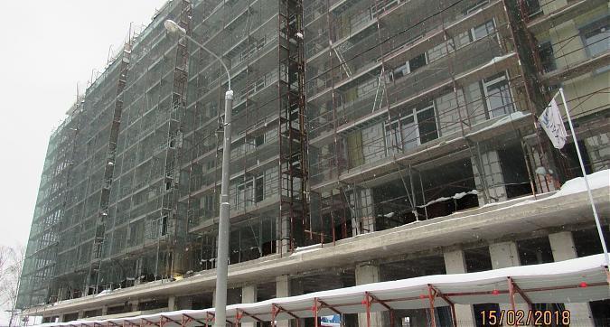 ЖК Янтарь-Apartments (Комплекс апартаментов Янтарь-Apartments), фасадные работы - вид с Левобережной улицы, фото 5 Квартирный контроль