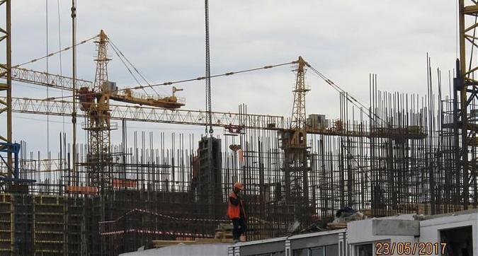 ЖК Центральный - вид на строящийся жилой комплекс со стороны Нового бульвара Квартирный контроль