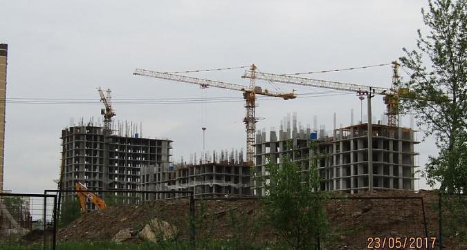 ЖК Центральный - вид на корпуса 18, 17 и 16 с западной стороны Квартирный контроль