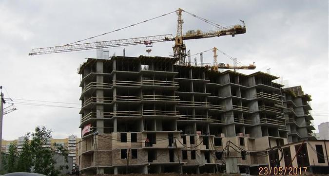 ЖК Центральный - вид на корпус 52 с западной стороны Квартирный контроль