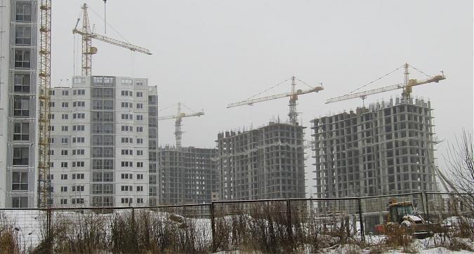 ЖК Центральный - вид на строящийся жилой комплекс со стороны Нового бульвара Квартирный контроль