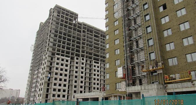 ЖК Поколение - корпус 3, монолитные работы, вид со стороны Нововладыкинского проезда, фото 2 Квартирный контроль