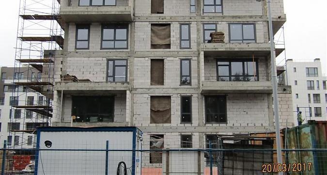 ЖК Загородный квартал - вид на корпус 5 со стороны Шереметьевской улицы Квартирный контроль