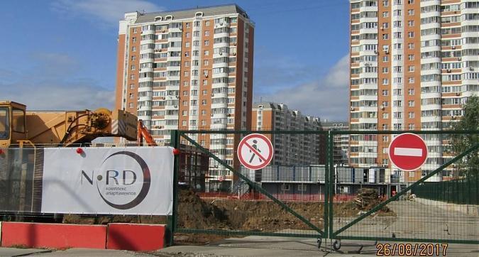ЖК Nord - вид на строительную площадку со стороны Долгопрудненского шоссе Квартирный контроль