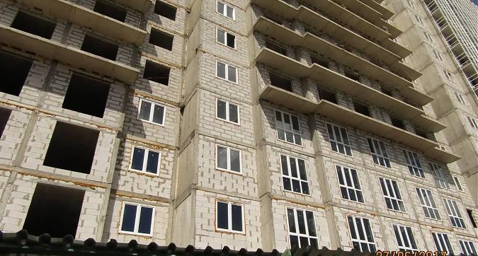 ЖК Андреевка - вид на строящийся корпус 1 с южной стороны Квартирный контроль