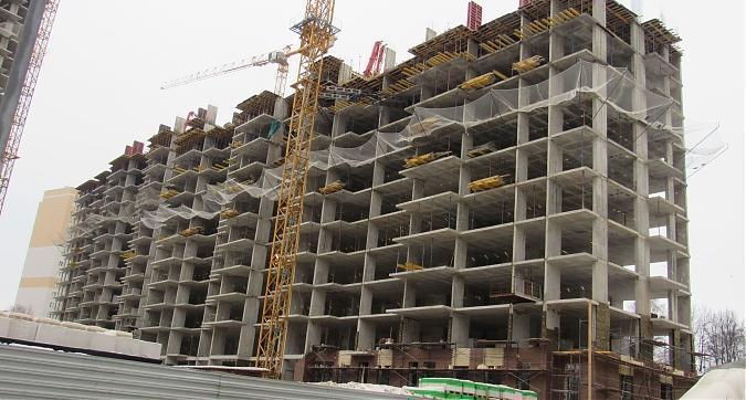 ЖК Парковые Аллеи, монолитные работы, корпус 3, вид с Парковой улицы, фото - 5 Квартирный контроль