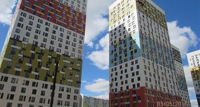 ЖК Варшавское шоссе 141, 8-й и 7-й корпуса - вид со двора Квартирный контроль