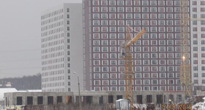 ЖК Измайловский лес (ЖК Озерный) - вид на корпус 2.1 с улицы станция стройка, фото 1 Квартирный контроль