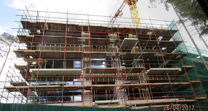 ЖК Level Barvikha Residence - вид на строящийся комплекс со стороны Рублёвского шоссе Квартирный контроль