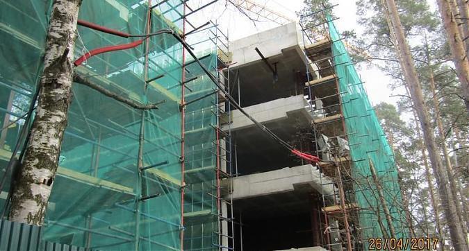 ЖК Level Barvikha Residence - вид на строящийся комплекс со стороны Рублёвского шоссе Квартирный контроль