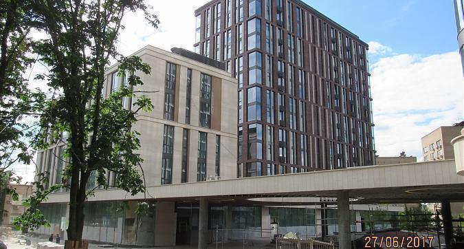 ЖК Воробьев дом, 1-й и 3-й корпуса - вид с Воробьевского шоссе Квартирный контроль
