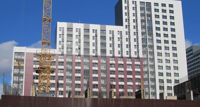 ЖК Город, корпуса 7, 8 монолитные работы, корпус 1 отделочные работы, вид с ул. 800-летия Москвы - 1 Квартирный контроль
