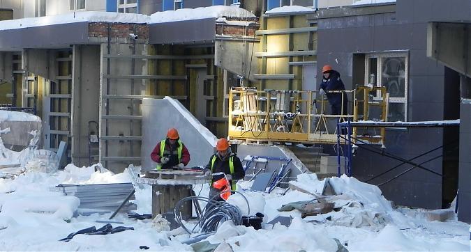 ЖК "Мелодия Леса" - строители благоустраивают двор 8 корпуса Квартирный контроль