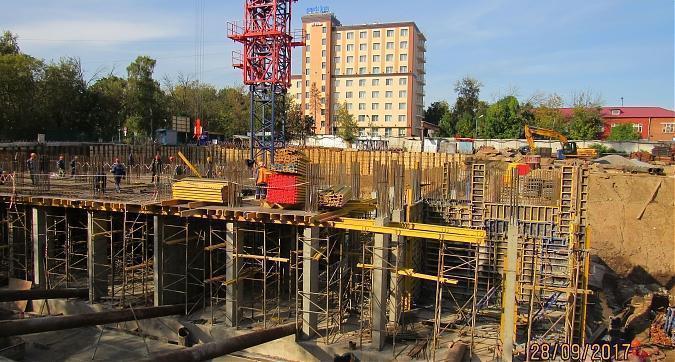 ЖК ИзМайЛовО, корпус А - монолитные работы, вид с Верхней Первомайской улицы, фото 1 Квартирный контроль