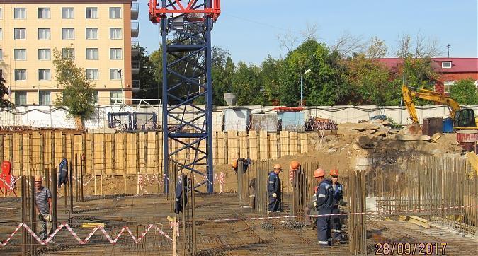 ЖК ИзМайЛовО, корпус А - монолитные работы, вид с Верхней Первомайской улицы, фото 4 Квартирный контроль