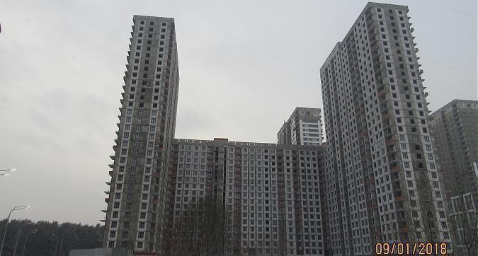ЖК Оранж парк, 5-й корпус, вид с улицы Строителей, фото 1 Квартирный контроль