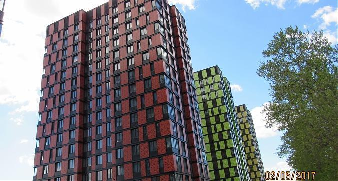 ЖК Технопарк (Комплекс апартаментов Технопарк), 3-й корпус - вид с Проектируемого проезда №7024 Квартирный контроль