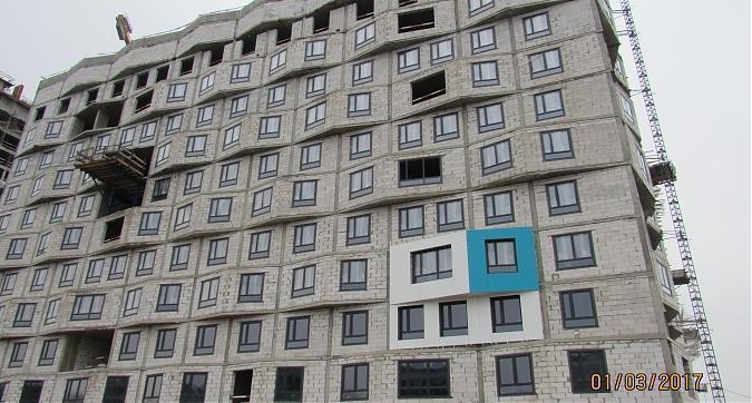 ЖК Green Park (ЖК Грин Парк) - вид с Березовой Аллеи на 2-й блок Квартирный контроль