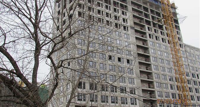 ЖК Green Park (ЖК Грин Парк) - вид с Березовой Аллеи на 2-й блок Квартирный контроль