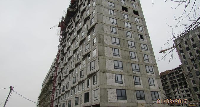 ЖК Green Park (ЖК Грин Парк) - вид с Березовой Аллеи на 2-й блок Квартирный контроль