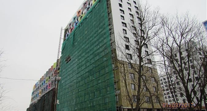 ЖК Green Park (ЖК Грин Парк) - вид с Олонецкой улицы на 1-й блок Квартирный контроль