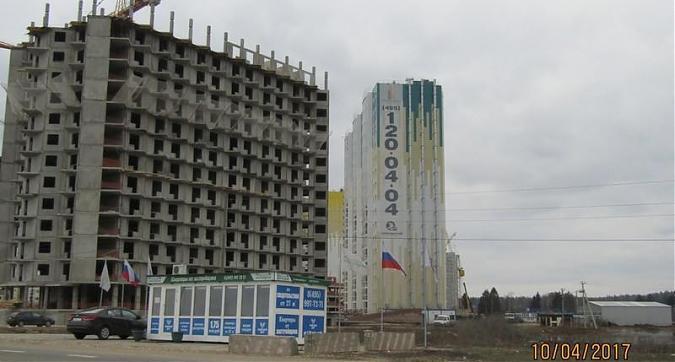 ЖК Зеленоградский - вид на строящийся комплекс со стороны Жилинской улицы Квартирный контроль