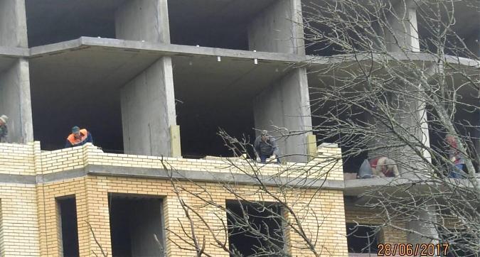 ЖК Афродита - вид на строящийся корпус 16 с северо-восточной стороны Квартирный контроль