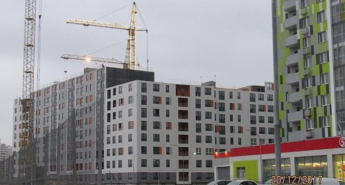 ЖК Люберецкий, 3-й корпус, монтажные работы, вид с северной стороны, фото 1 Квартирный контроль