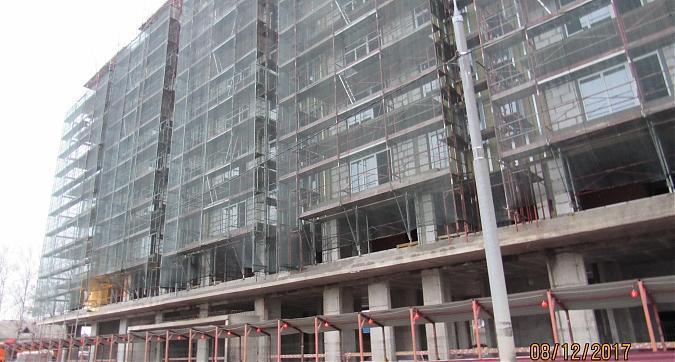 ЖК Янтарь-Apartments (Комплекс апартаментов Янтарь-Apartments), фасадные работы - вид с Левобережной улицы, фото 4 Квартирный контроль