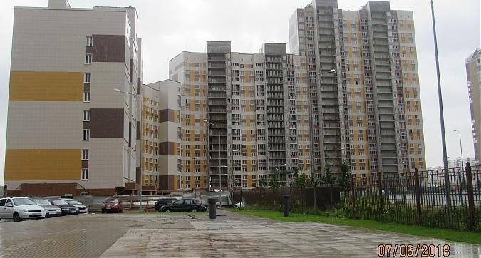 ЖК Новокосино 2, 13-й корпус, фасадные работы - вид с Юбилейного проспекта, фото 1 Квартирный контроль