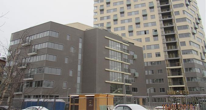 Жилой дом на улице Коминтерна - фасадные работы, вид со стороны улицы Коминтерна, фото 1 Квартирный контроль