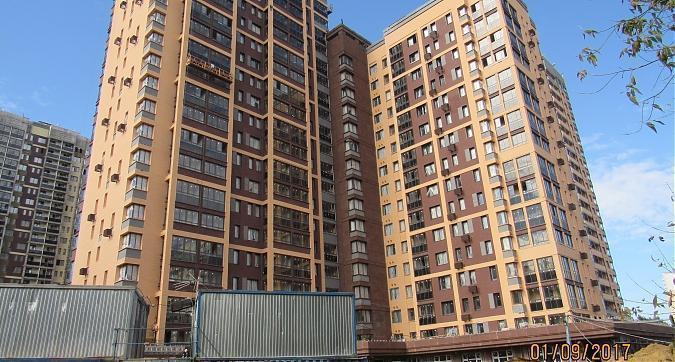 ЖК Родной город. Каховская, 2-й корпус - вид с Внутреннего проезда, фото 1 Квартирный контроль