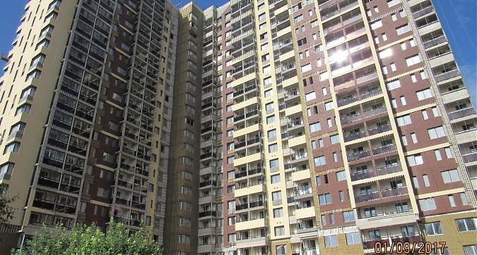 ЖК Родной город. Каховская, 1-й корпус - вид с Внутреннего проезда Квартирный контроль