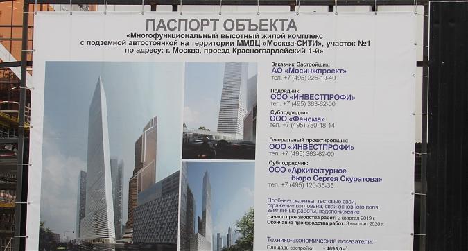 ЖК One Tower (Ван Тауэр), паспорт объекта, фото - 3 Квартирный контроль
