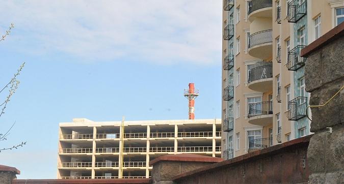 ЖК Новорижский - вид со стороны улицы Верхняя Стройка Квартирный контроль