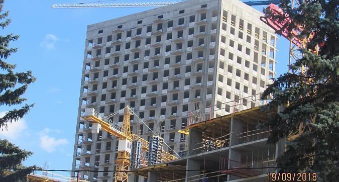ЖК "Береговой", монолитные работы, вид с Берегового проезда, фото -4 Квартирный контроль