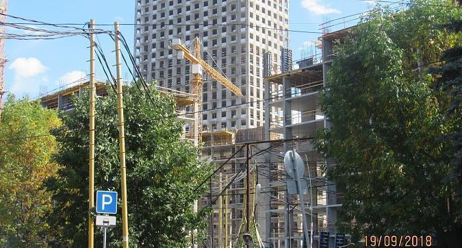 ЖК "Береговой", монолитные работы, вид с Берегового проезда, фото -6 Квартирный контроль