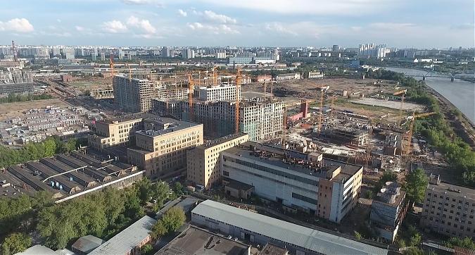 Вид на строительство домов 3, 4, 5, 6, 8 в ЖК ЗилАРТ Квартирный контроль