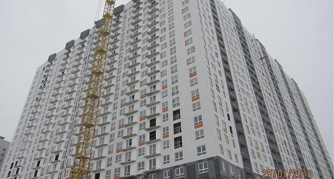 ЖК Люберецкий, 1-й корпус, отделочные работы, вид с северной стороны, фото 2 Квартирный контроль