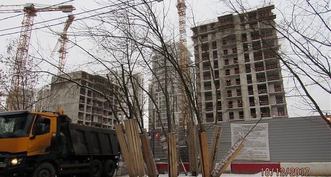 ЖК Life-Ботанический сад (Лайф Ботанический сад), 4-я очередь строительства - монолитные работы, вид с проезда Серебрякова, фото 6 Квартирный контроль