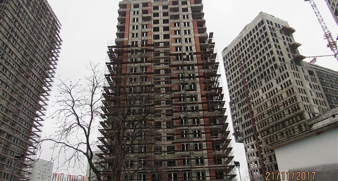 ЖК Достояние - вид с Ярцевской улицы на дом Искусство Квартирный контроль