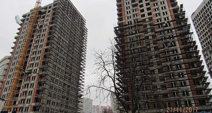 ЖК Достояние - вид с Ярцевской улицы на 1-й корпус (дома Культура и Искусство), фото 1 Квартирный контроль