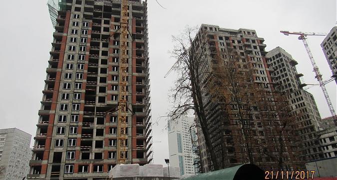 ЖК Достояние - вид с Ярцевской улицы на 1-й корпус (дома Культура и Искусство), фото 3 Квартирный контроль