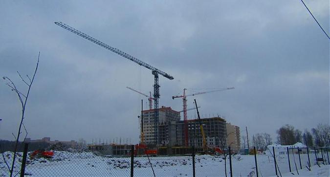 ЖК Отрада 2 - вид на строительную площадку с северной стороны Квартирный контроль