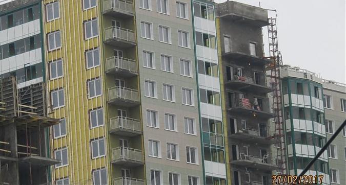 ЖК Изумрудные Холмы - вид на строительство 14 и 15 корпусов со стороны Волоколамского шоссе Квартирный контроль