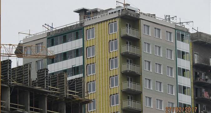 ЖК Изумрудные Холмы - вид на строительство 14 и 15 корпусов со стороны Волоколамского шоссе Квартирный контроль