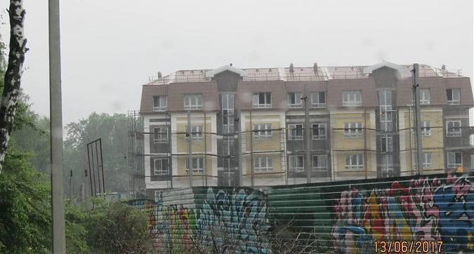 ЖК Театральный парк - вид на строящийся жилой комплекс со стороны Полевой улицы Квартирный контроль